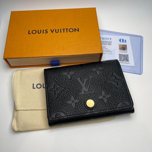 Louis Vuitton Monogram Empreinte Black Card Holder - Preowned - Picture 11 of 11